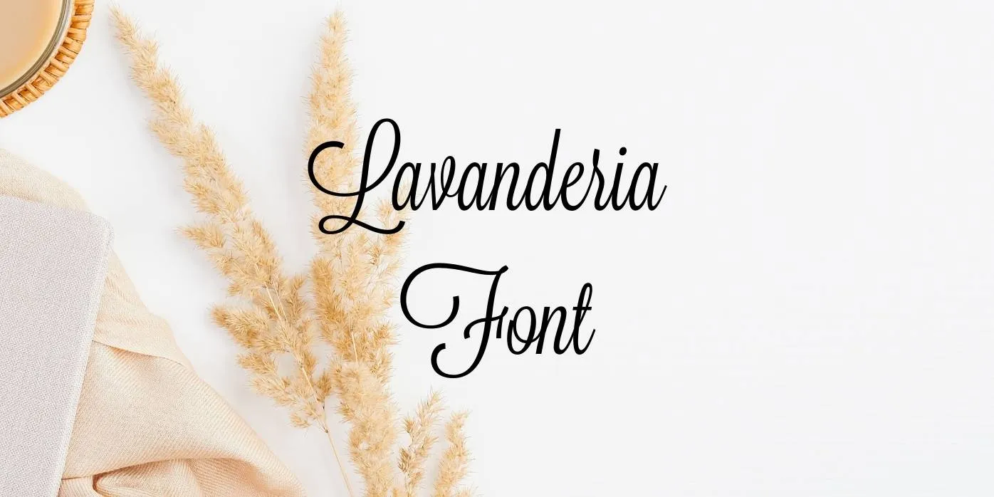 Lavanderia Font Free Download