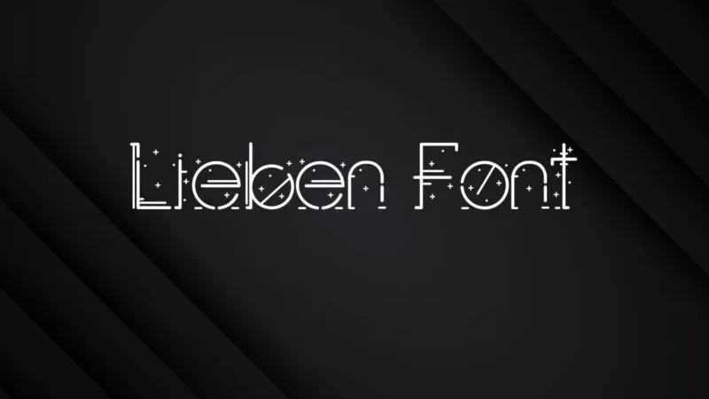 Lieben Font Free Download