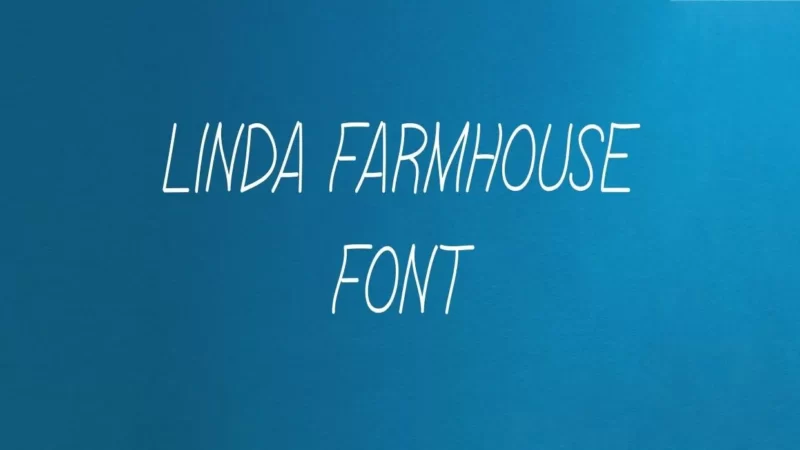 Linda Farmhouse Font Free Download