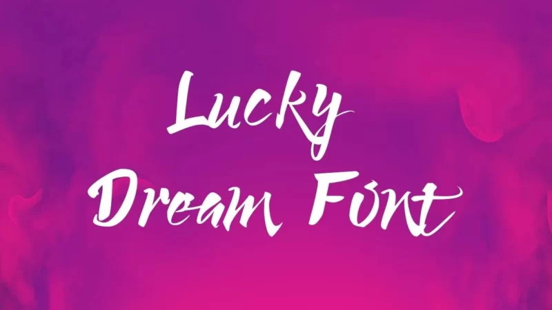 Lucky Dream Font Free Download