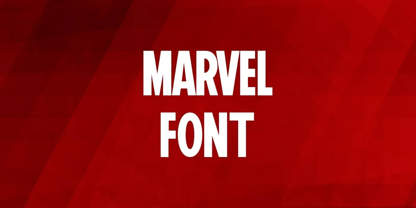 Marvel Font Free Download