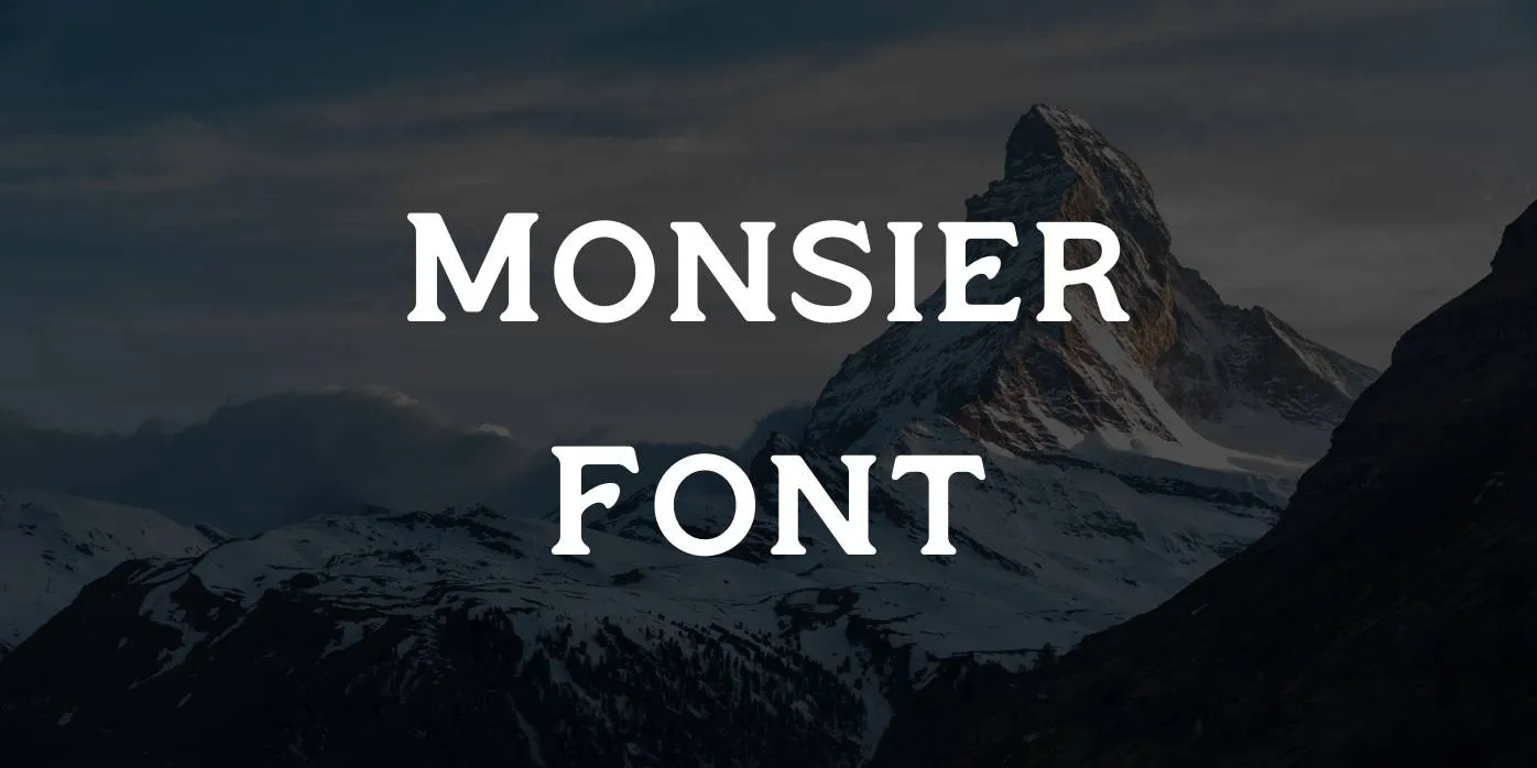 Monsier Font Free Download