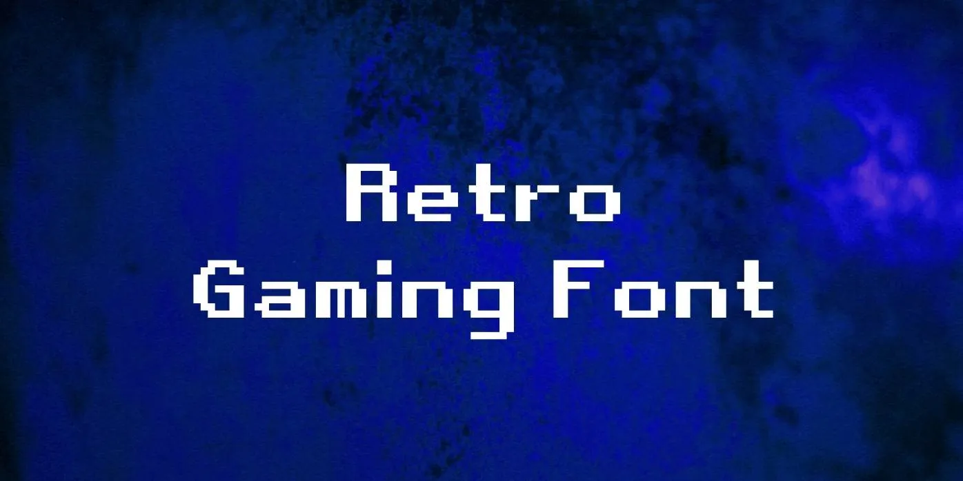 Retro Gaming Font Free Download