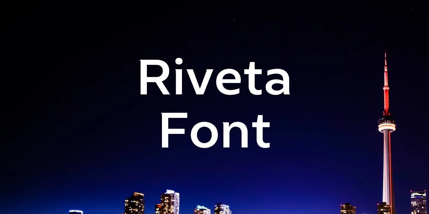 Riveta Font Free Download