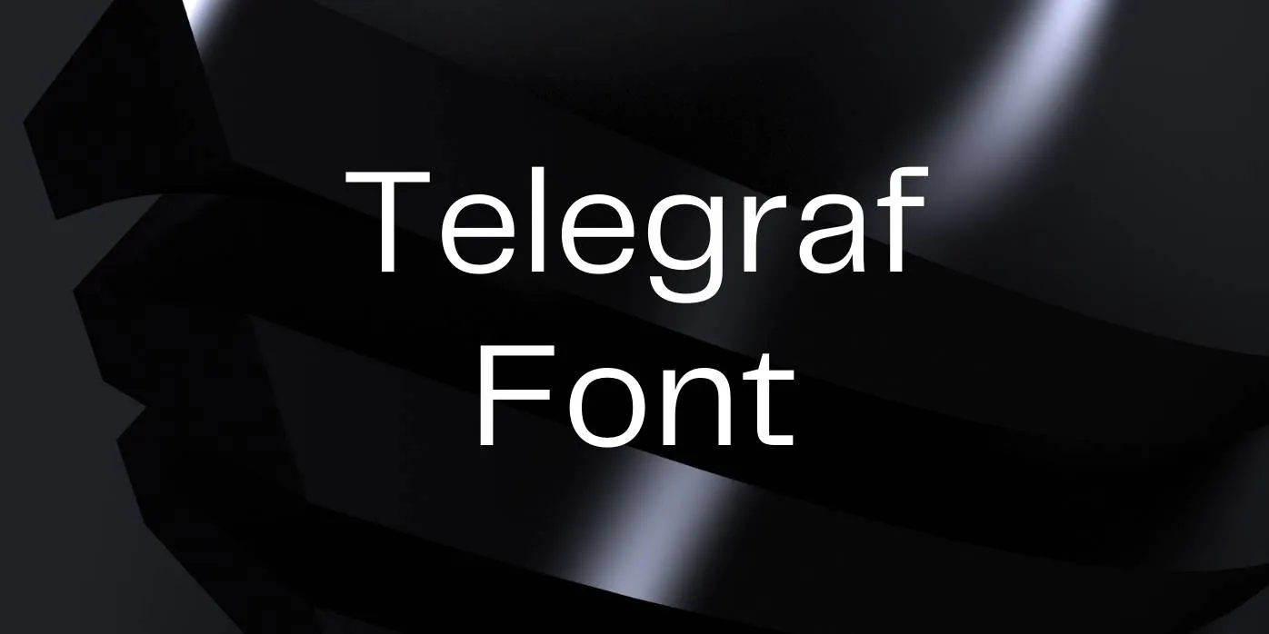 Telegraf Font Free Download