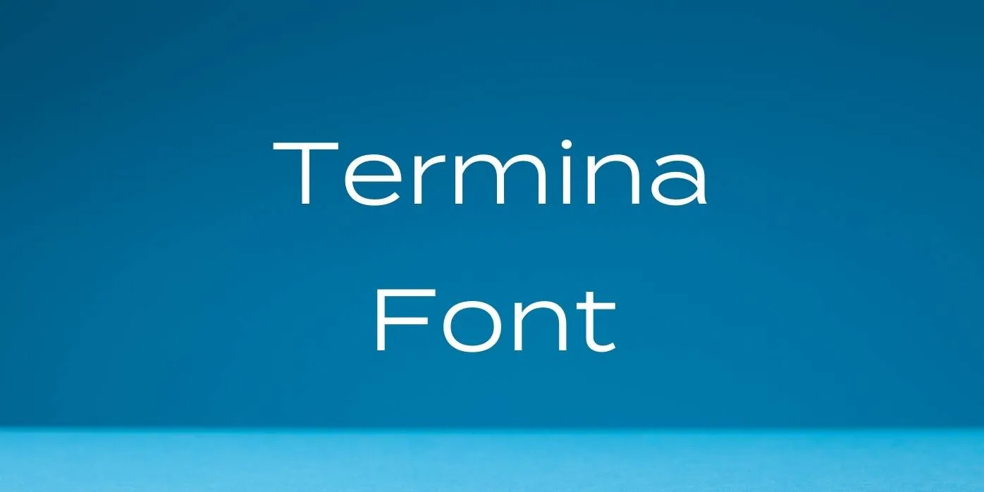 Termina Font Free Download