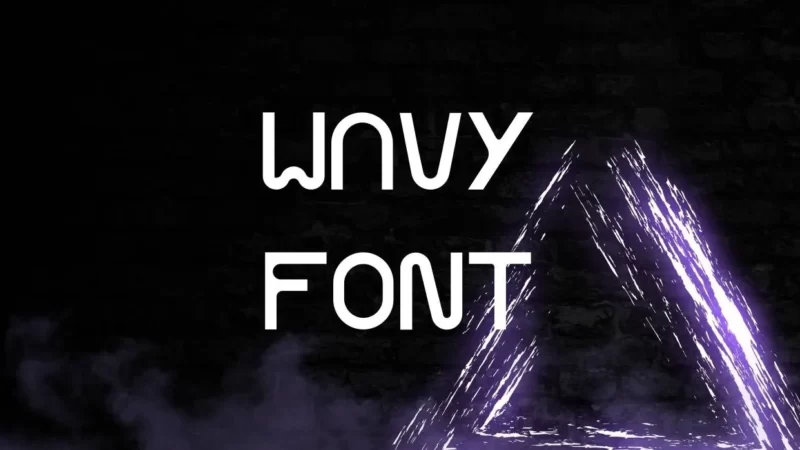 Wavy Font Free Download