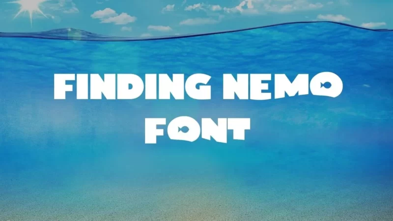 Finding Nemo Font Free Download