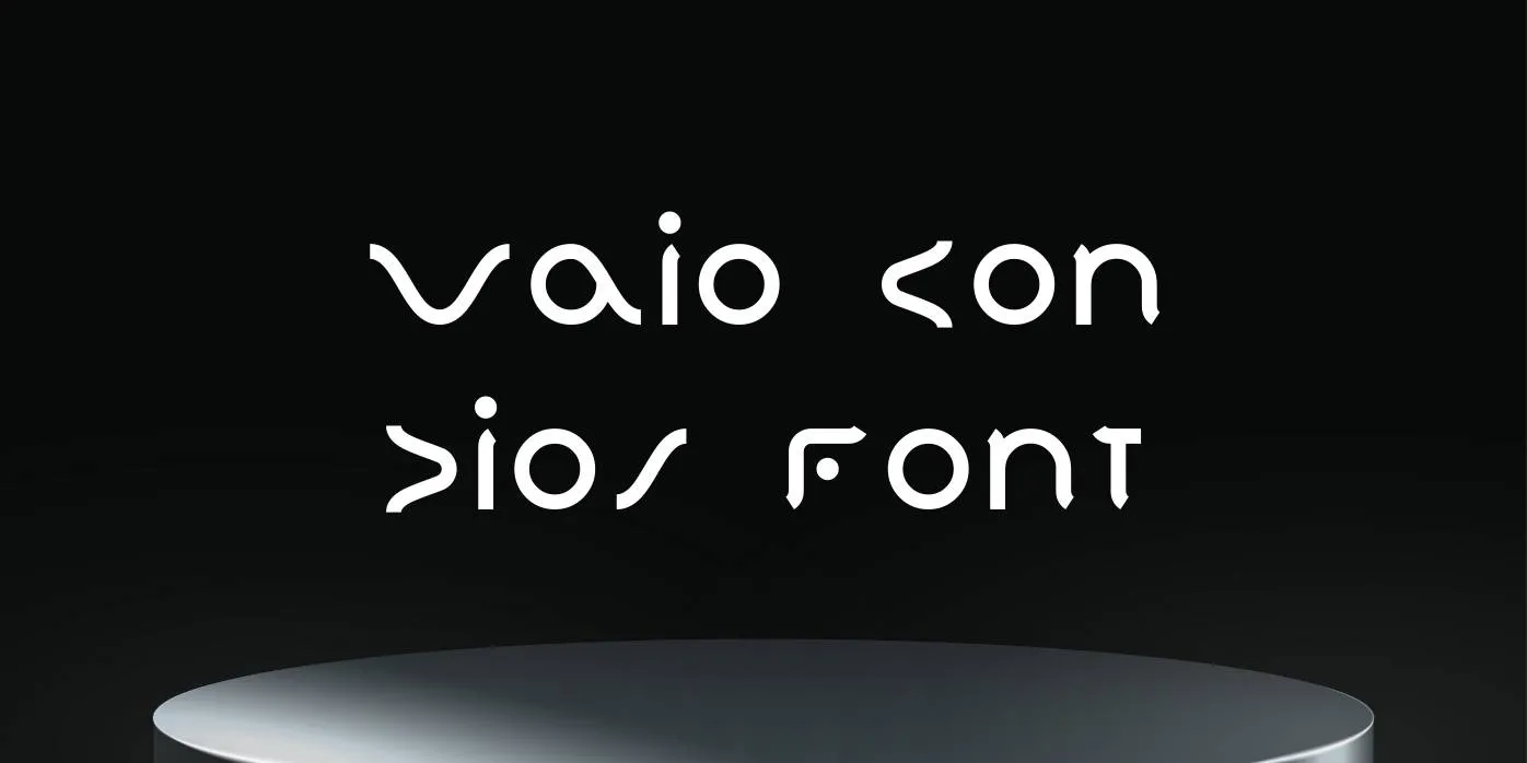 Vaio Con Dios Font Free Download