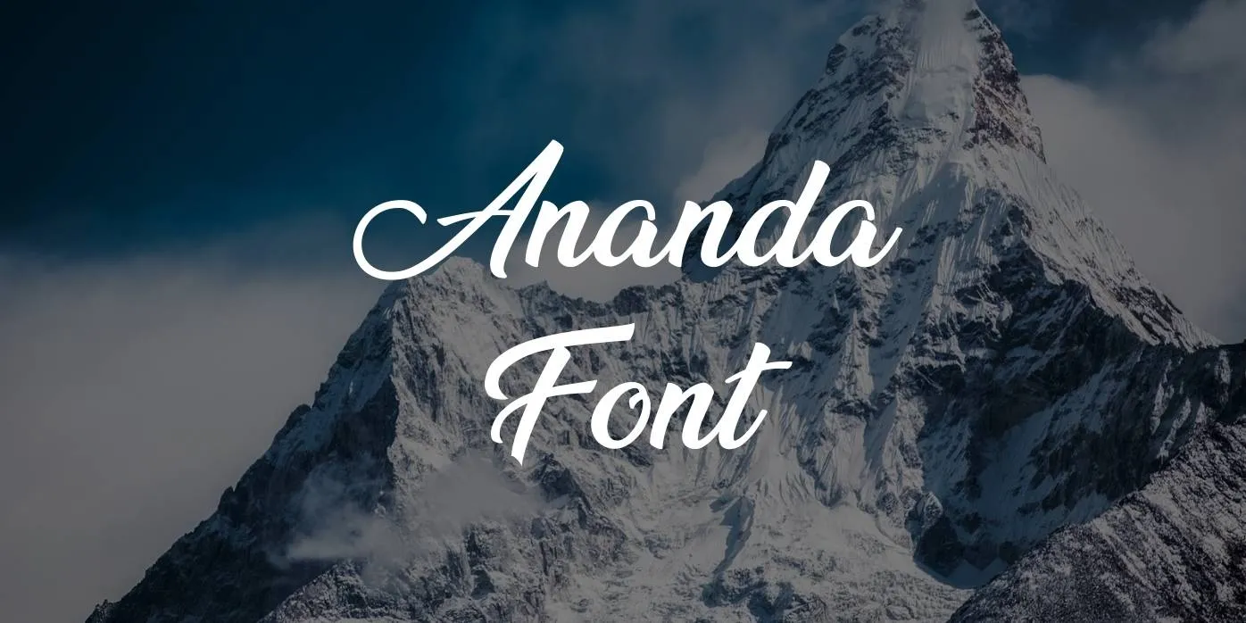 Ananda Font Free Download