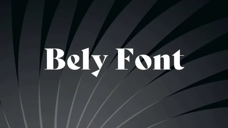 Bely Font Free Download