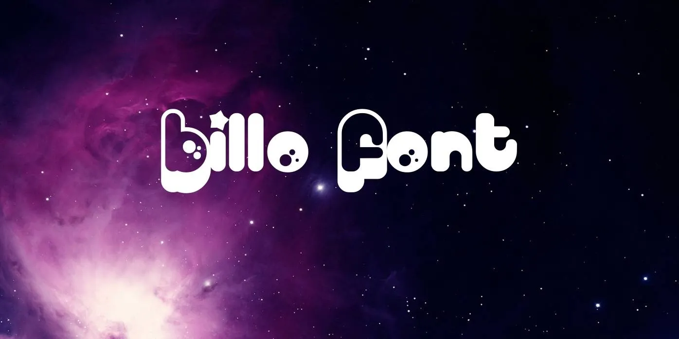 Billo Font Free Download