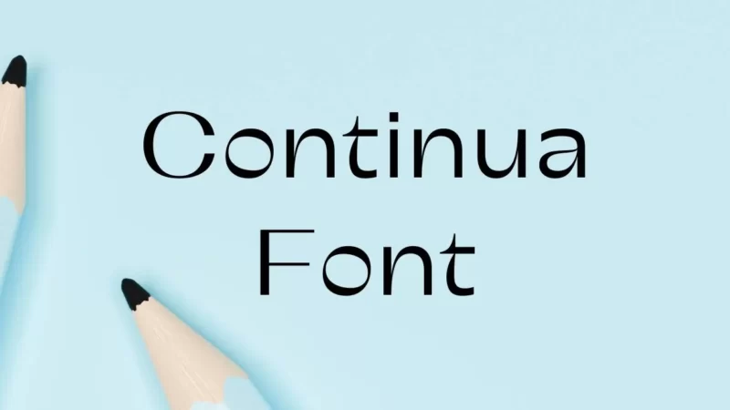 Continua Font Free Download