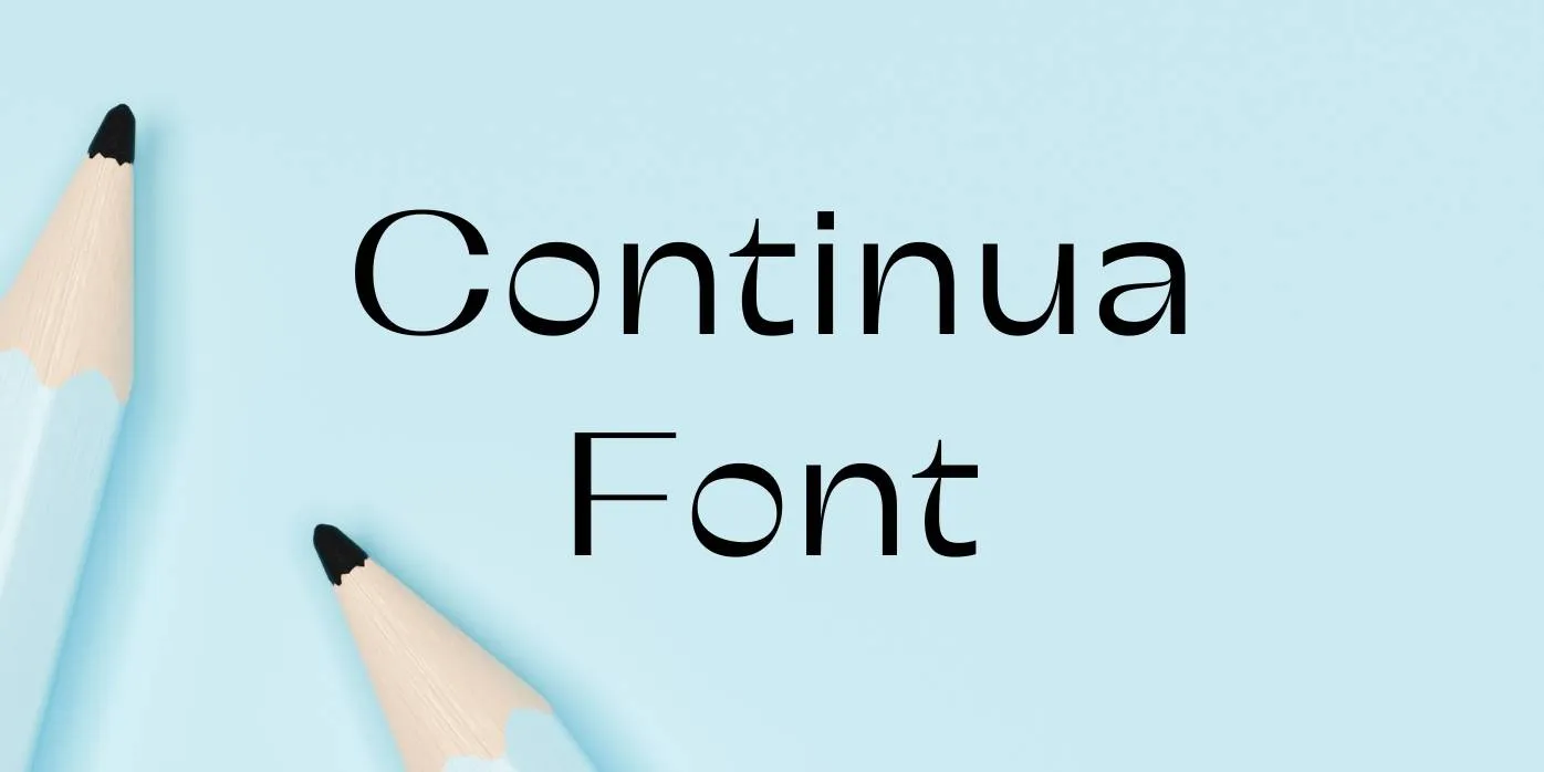 Continua Font Free Download