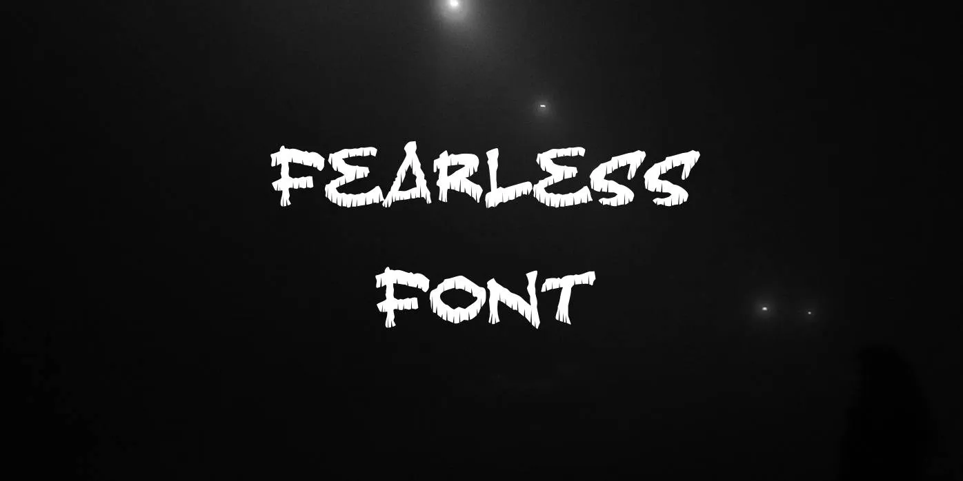 Fearless Font Free Download