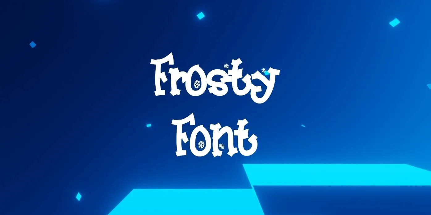 Frosty Font Free Download