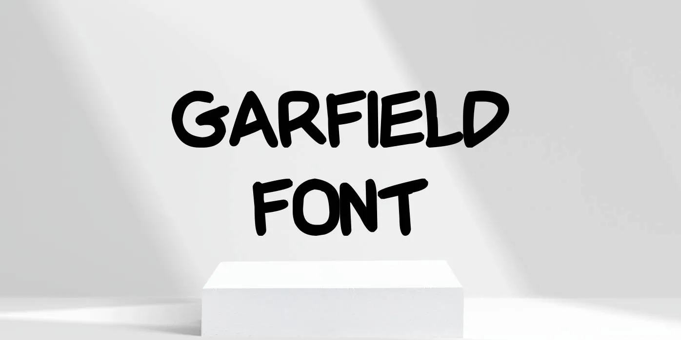 Garfield Font Free Download