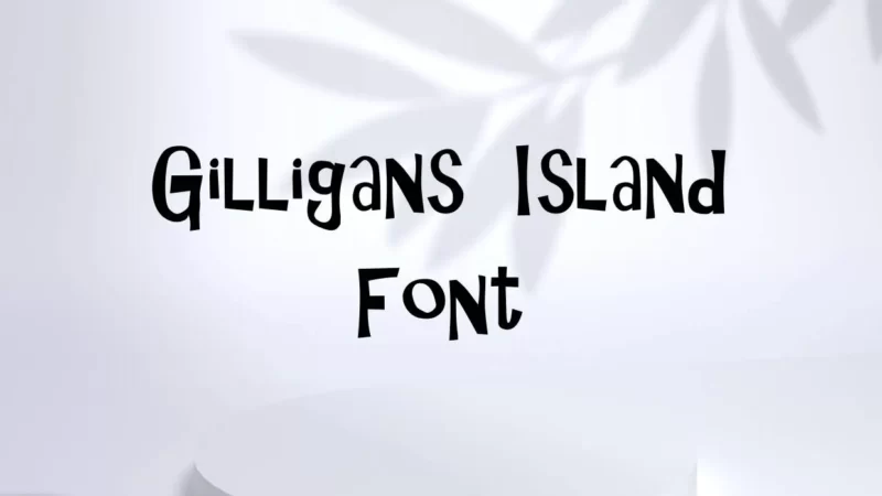 Gilligans Island Font Free Download