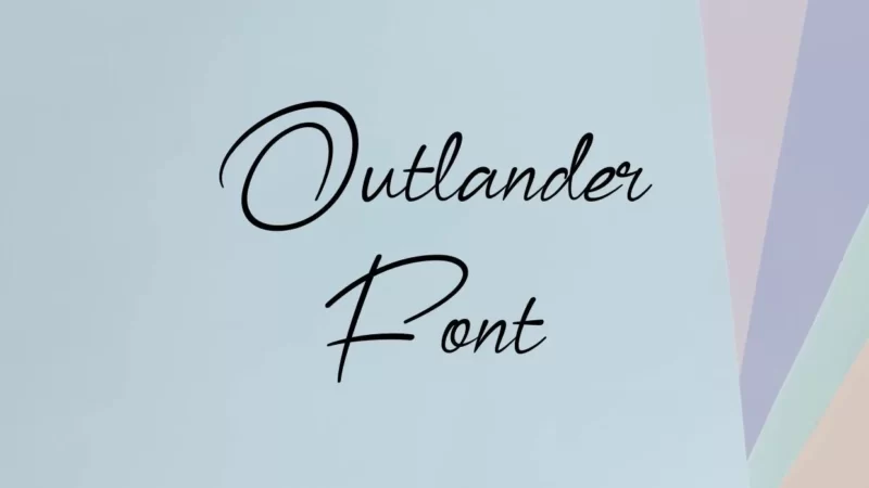 Outlander Font Free Download