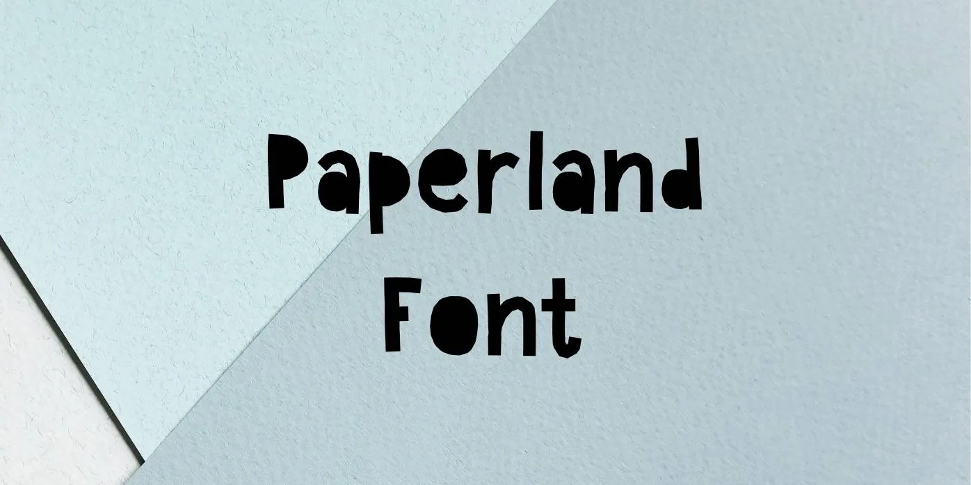 Paperland Font Free Download