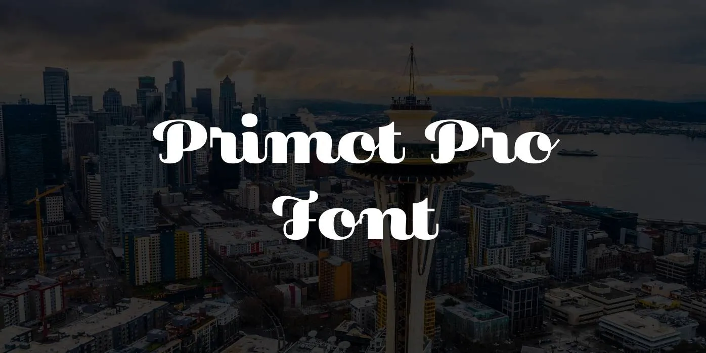 Primot Pro Font Free Download