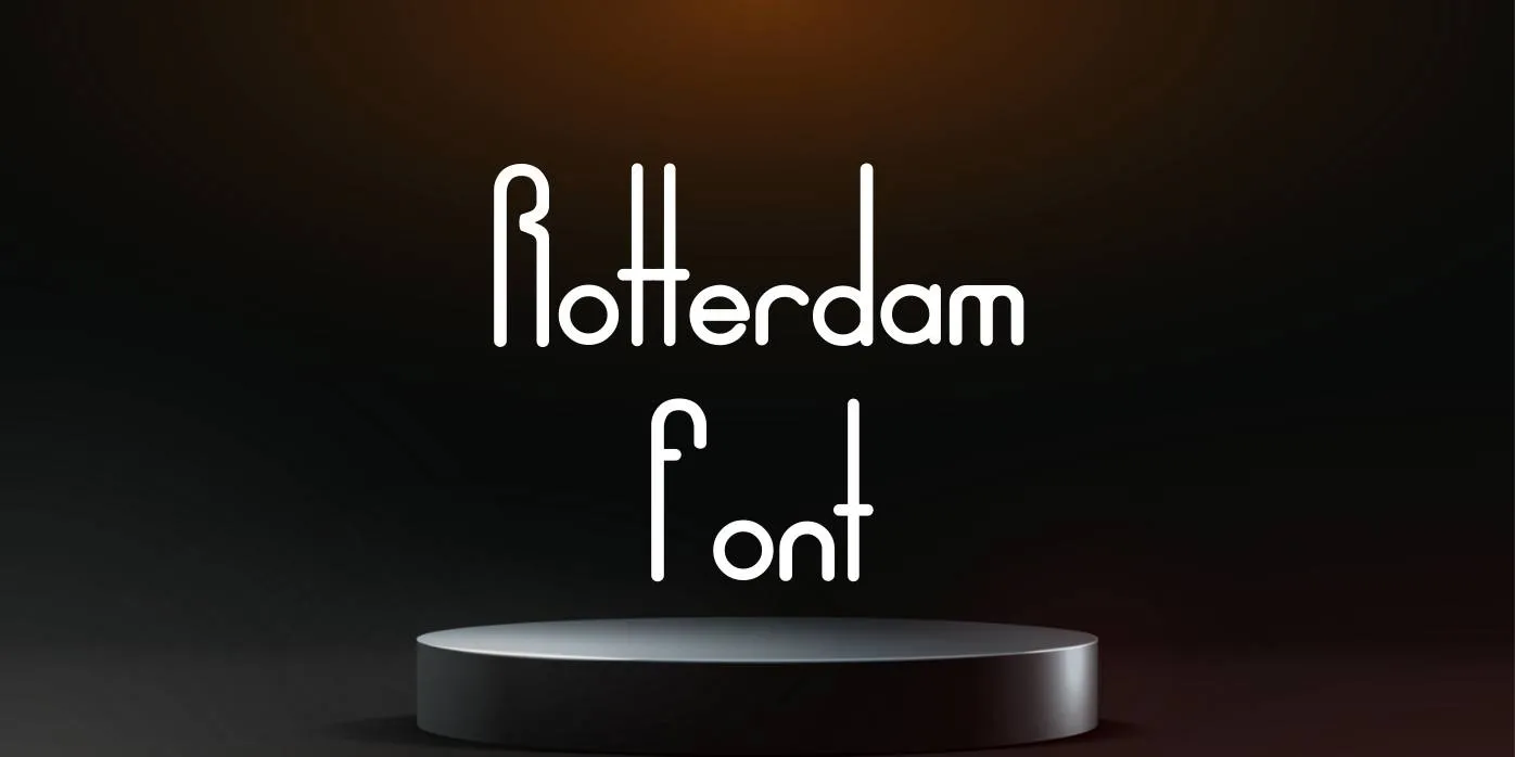 Rotterdam Font Free Download