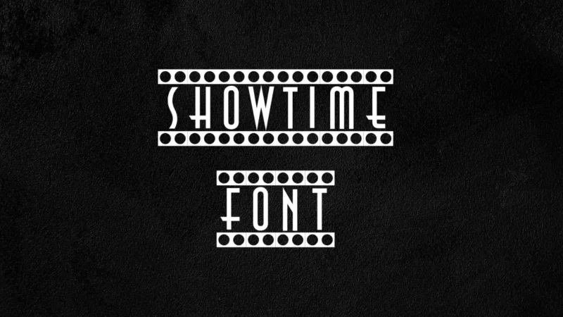 Showtime Font Free Download