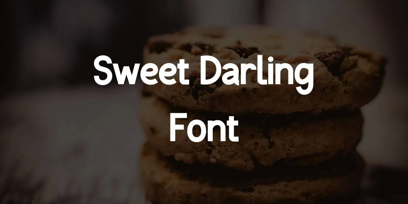 Sweet Darling Font Free Download