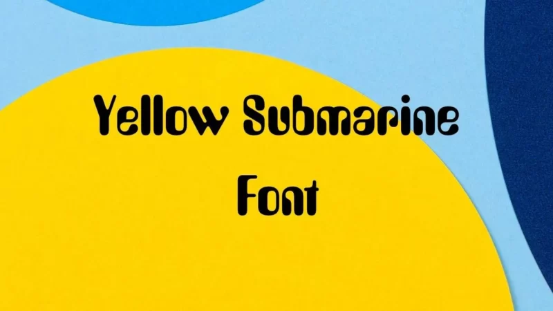 Yellow Submarine Font Free Download