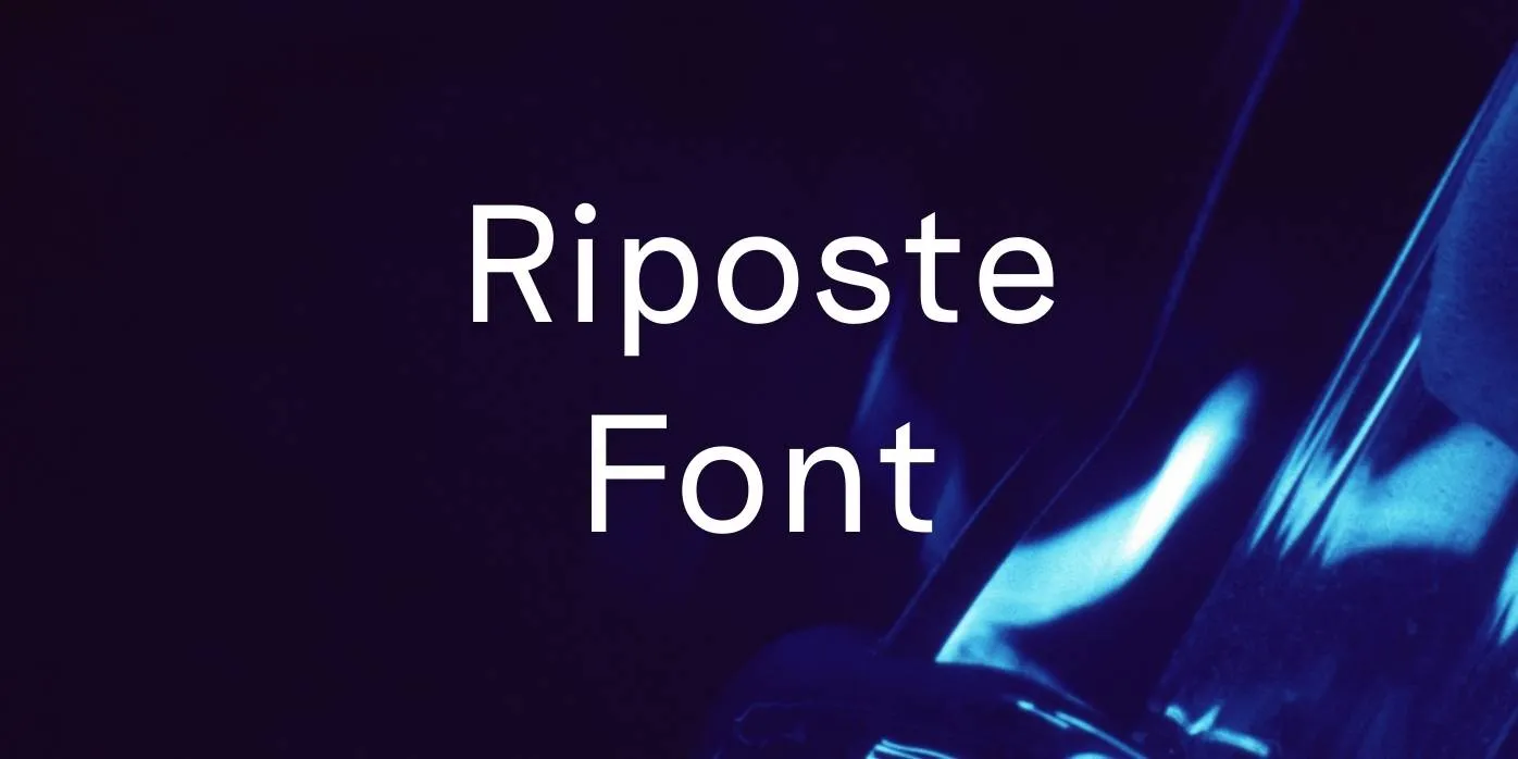 Riposte Font Free Download