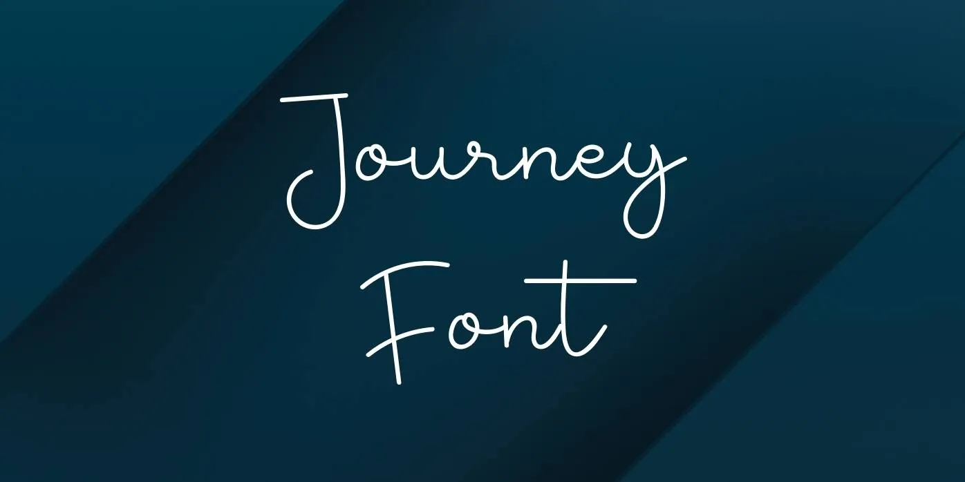 Journey Font Free Download