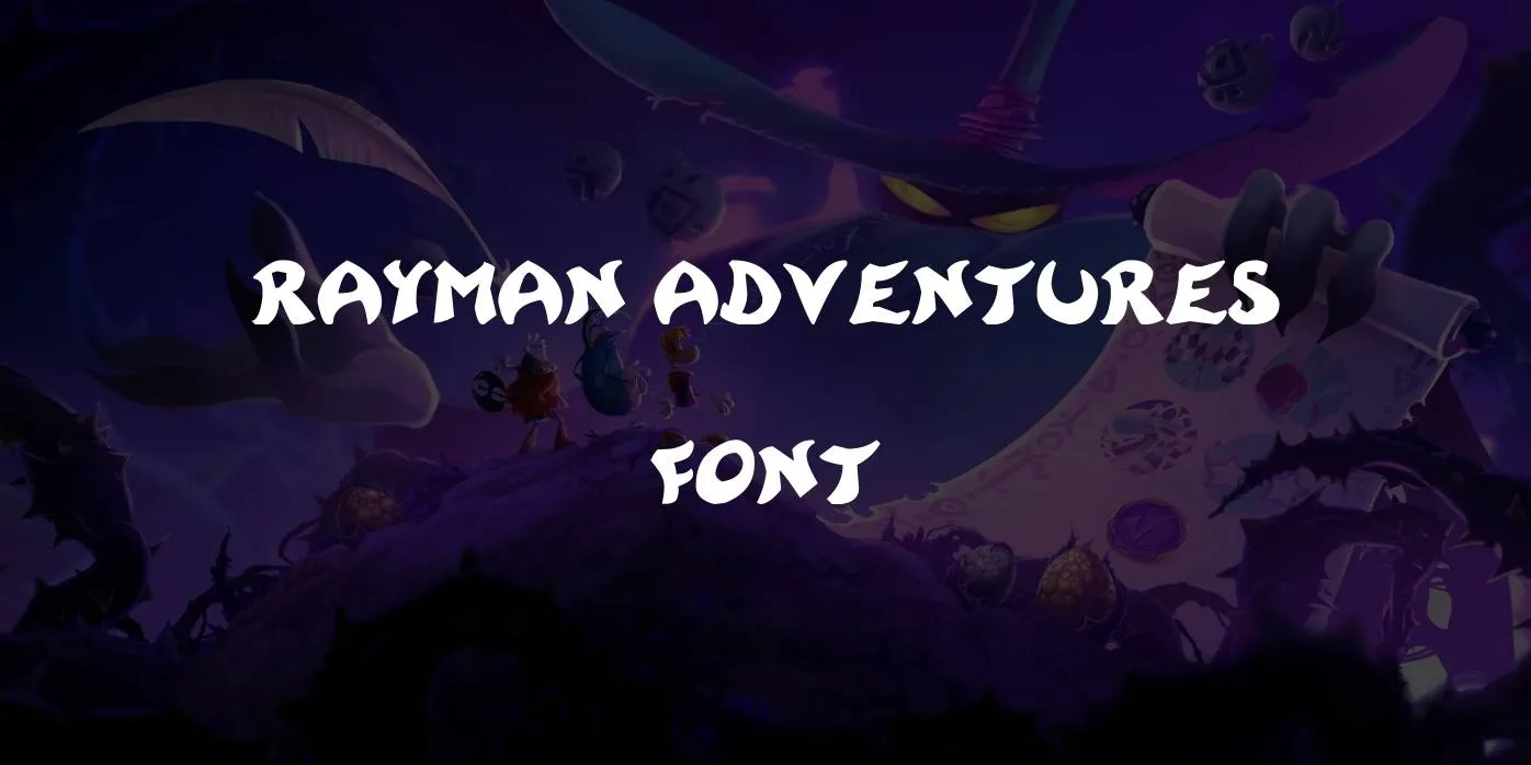 Rayman Adventures Font Free Download