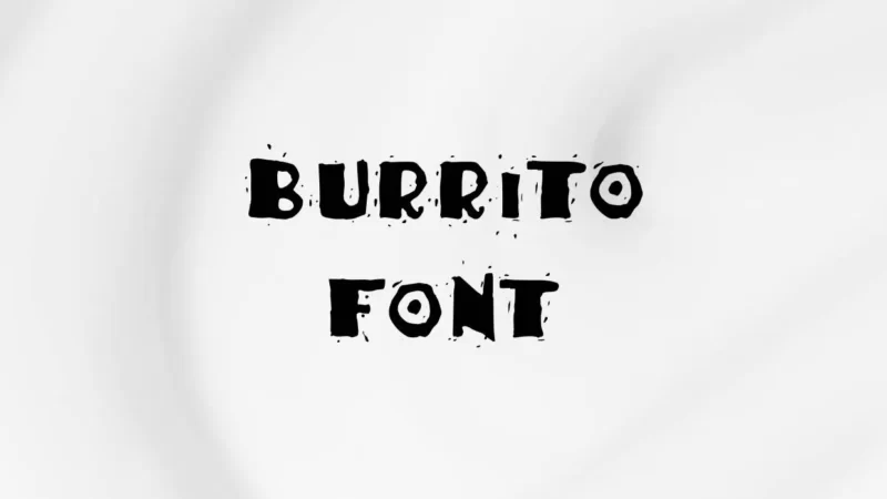 Burrito Font Free Download