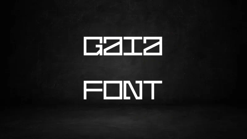 Gaia Font Free Download