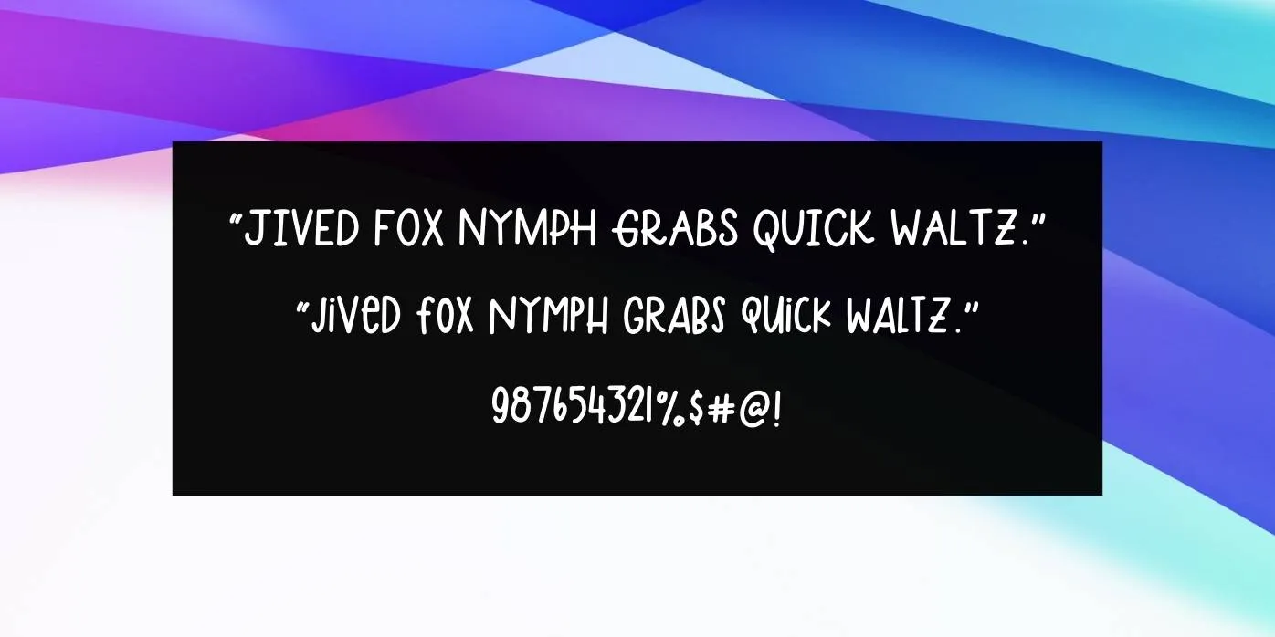 Hungry Fox Font View