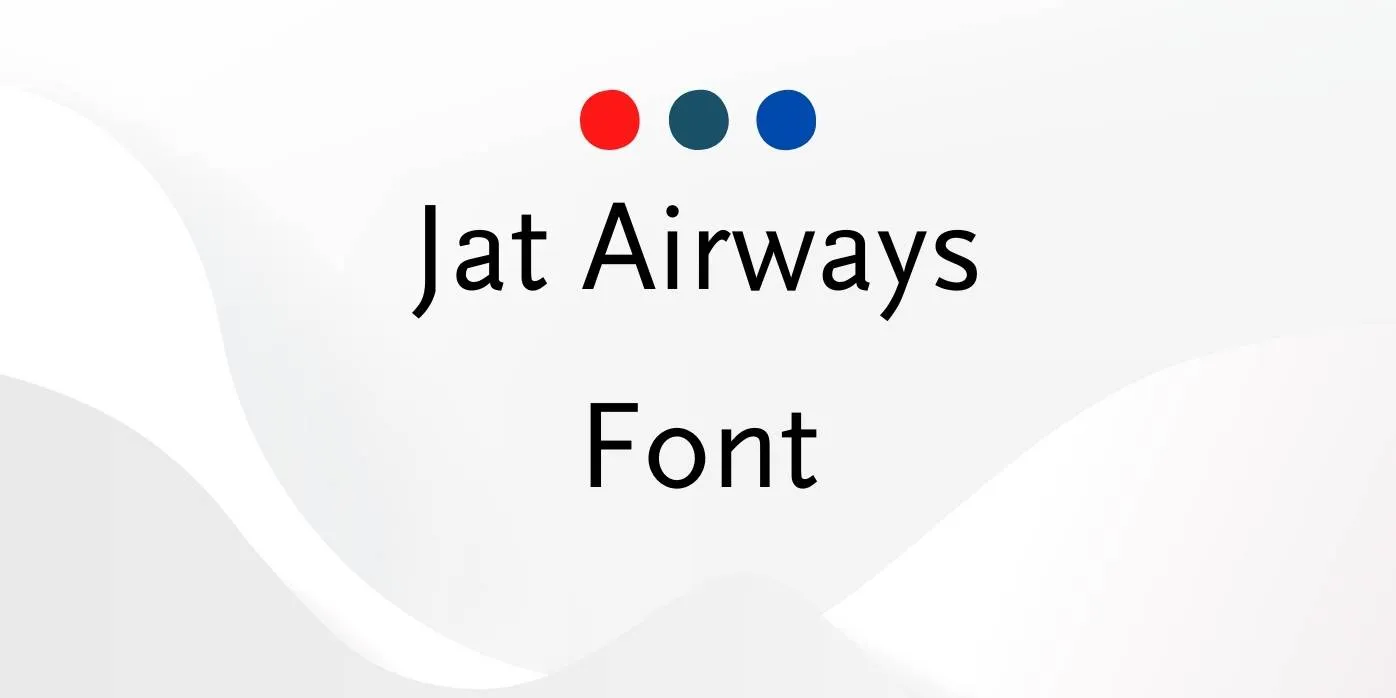 Jat Airways Font Free Download