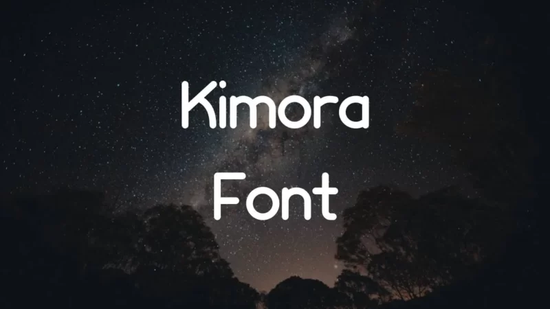 Kimora Font Free Download