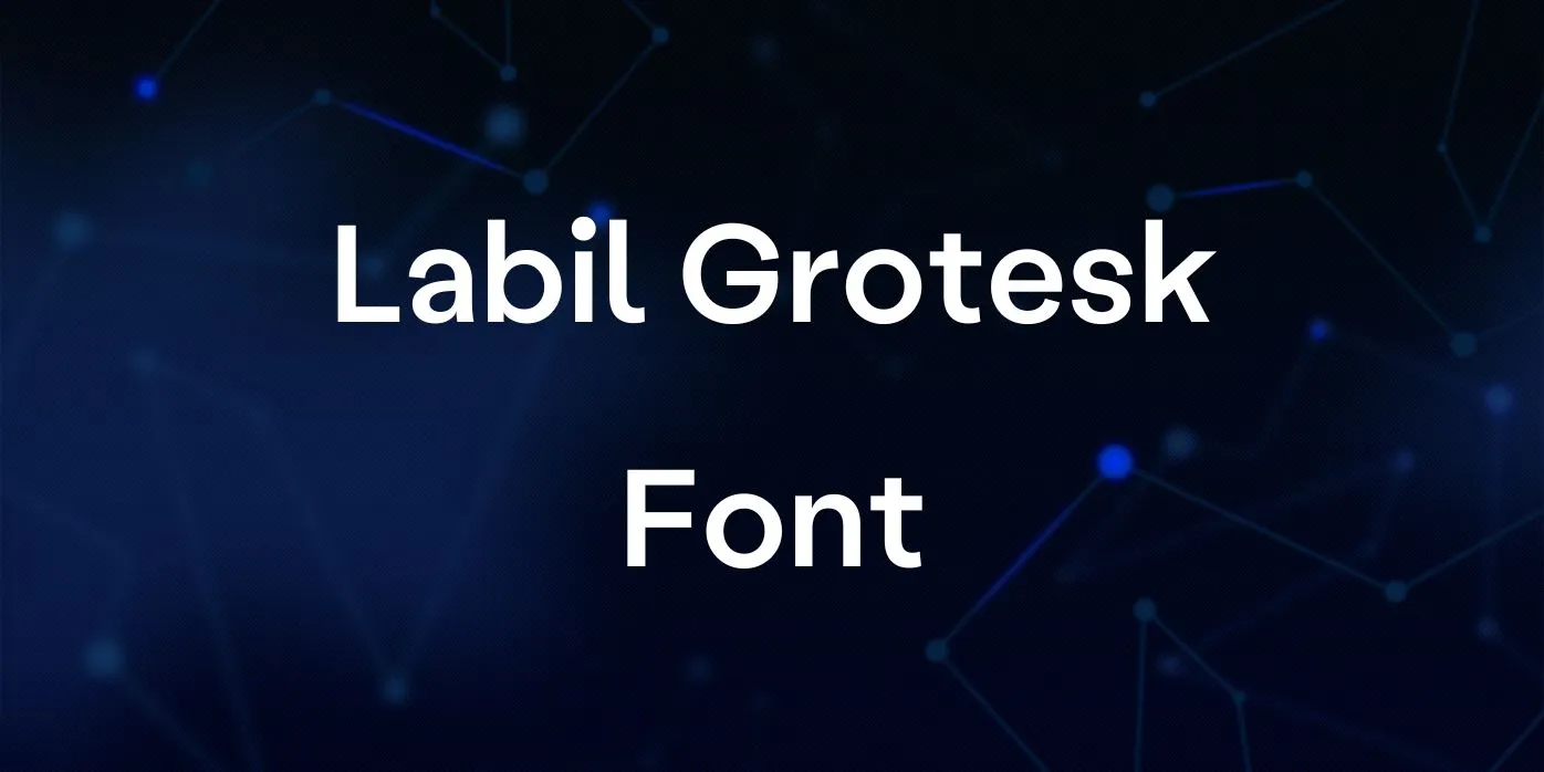 Labil Grotesk Font Free Downlaod