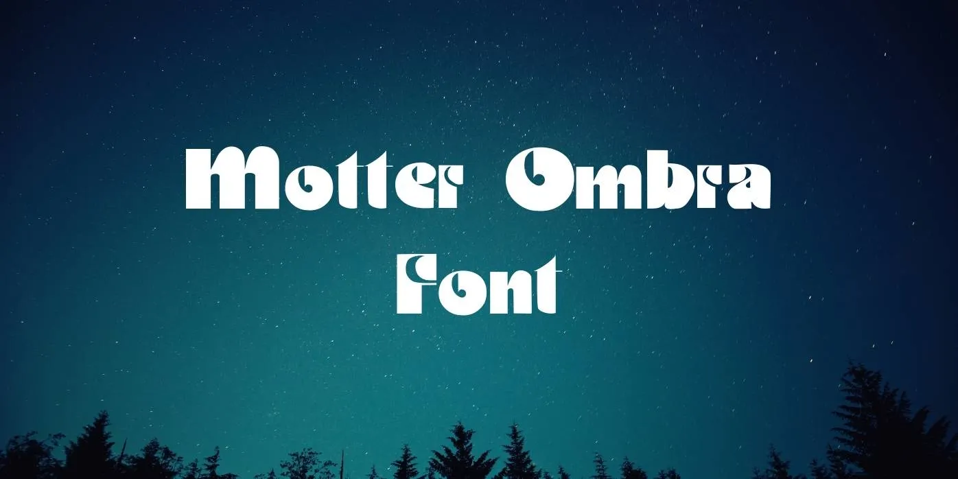 Motter Ombra Font Free Download