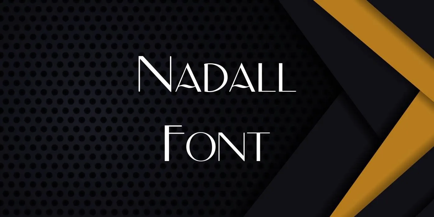 Nadall Font Free Download