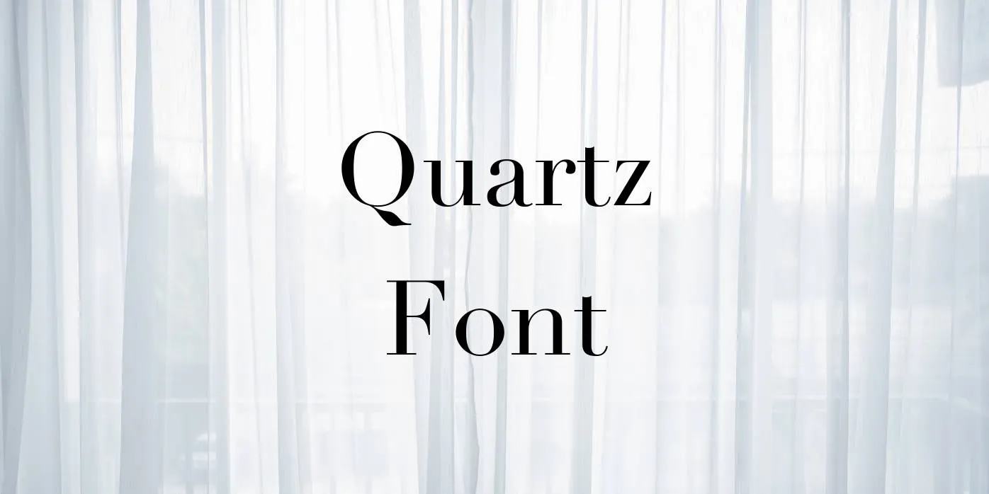 Quartz Font Free Download