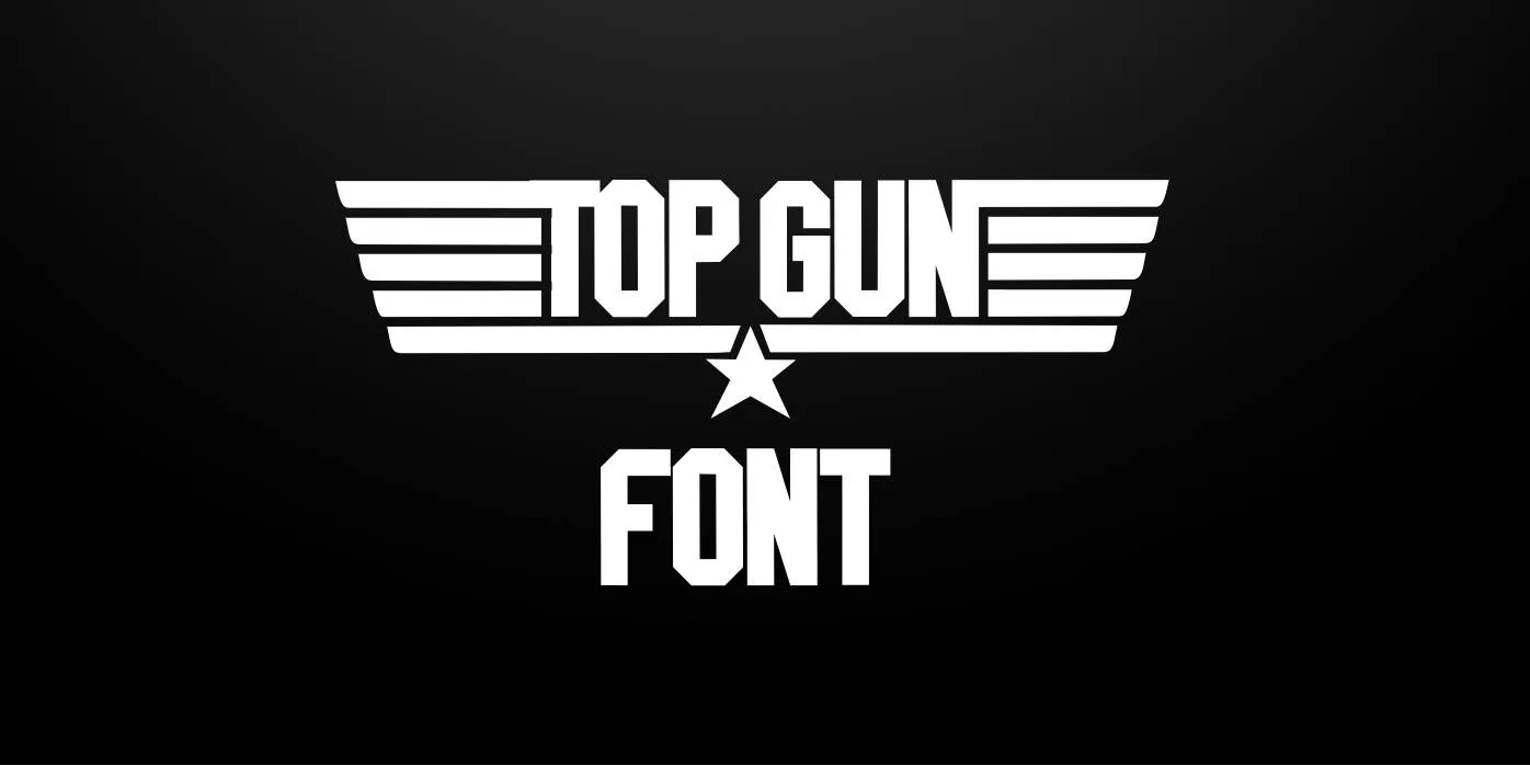 Top Gun Font Free Downlaod