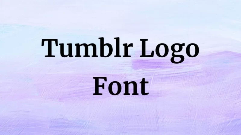 Tumblr Logo Font Free Download