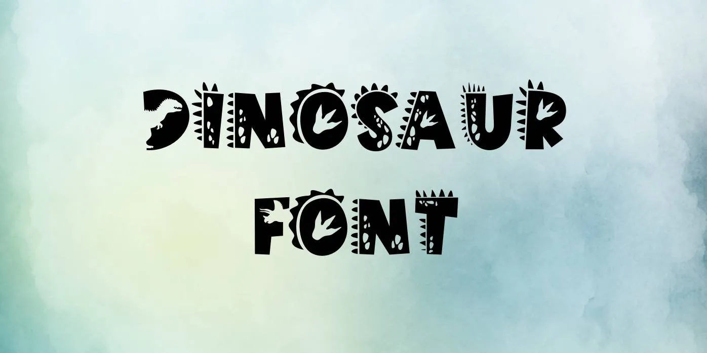 Dinosaur Font Free Download