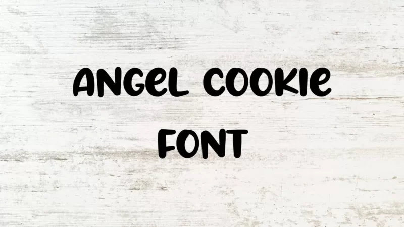 Angel Cookie Font Free Download