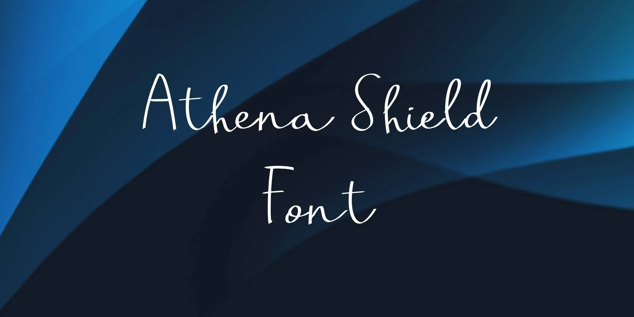 Athena Shield Font Free Download