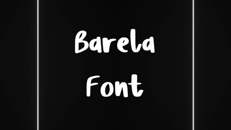 Barela Font Free Download