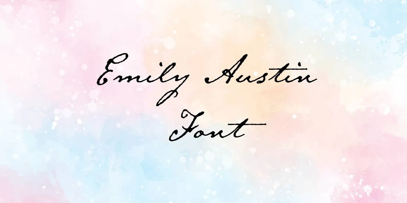 Emily Austin Font Free Download