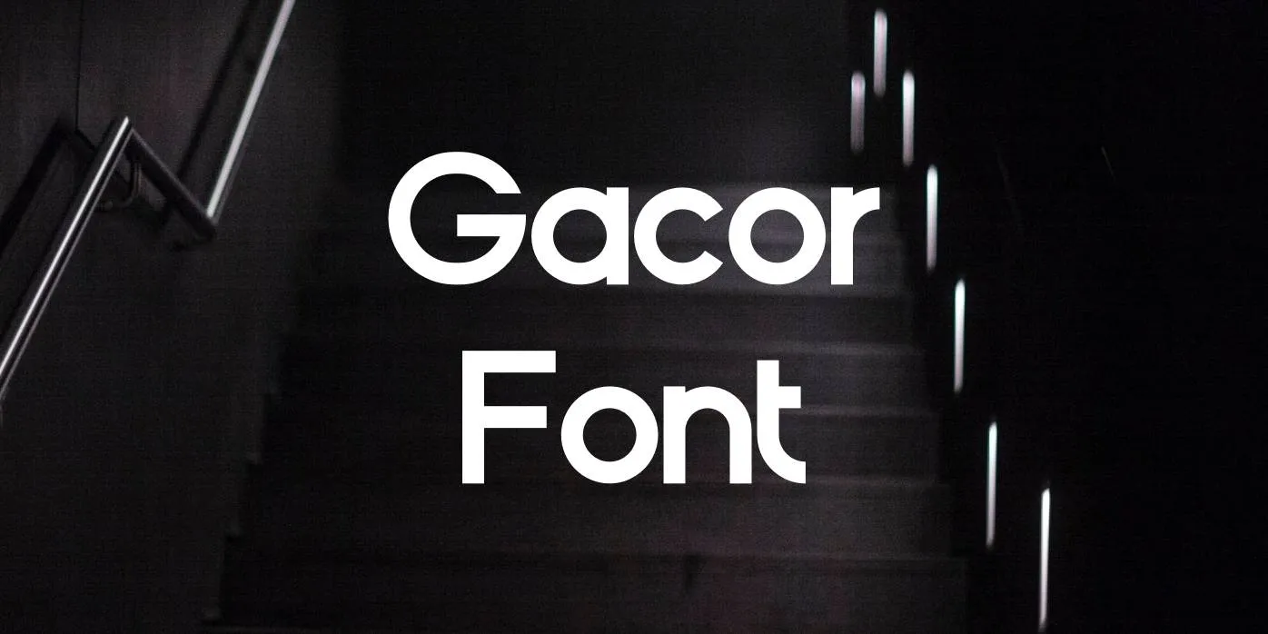 Gacor Font Free Download