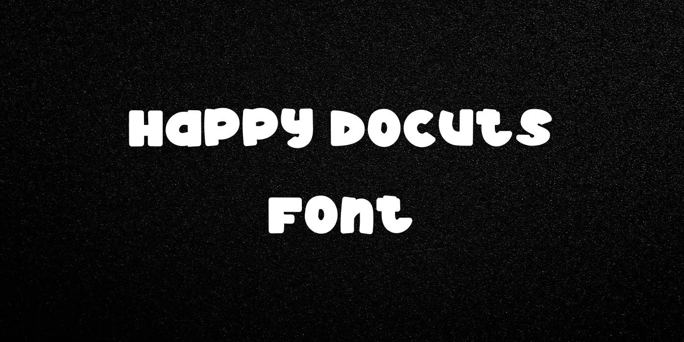 Happy Donuts Font Free Download